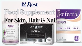 12 Best Food Supplement For Skin Hair amp Nail Available in Sri Lanka With Price 2021  Glamler [upl. by Arie]