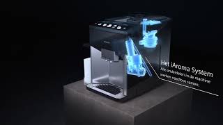 De Siemens EQ500 volautomatische espressomachine de perfecte koffie in een handomdraai [upl. by Trask]