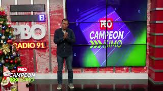 PBO Campeonísimo  PBO Noticias  En vivo 15 de diciembre del 2023 [upl. by Naicad459]