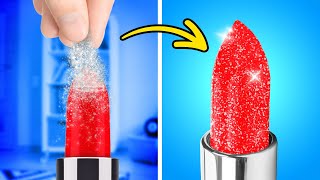 Incredible Girly Hacks And DIY Makeup Ideas  Handmade Make up Tricks 💄🌈👠 [upl. by Genisia]