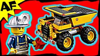 Lego City MINING TRUCK 4202 Animated Building Review [upl. by Sillsby659]