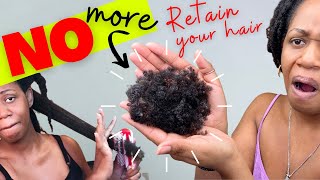 Do THIS to Prevent Natural Hair BREAKAGE and to RETAIN more LENGTH [upl. by Weylin]