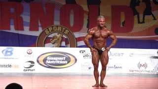 Antonio Bellaroba  Posing Arnold Classic 2014 [upl. by Eizzik]