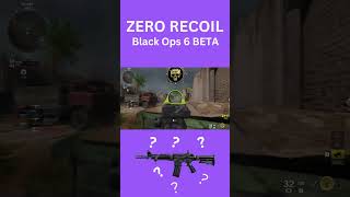 ZERO RECOIL XM4  BLACK OPS 6 BETA blackops callofduty bo6beta loadouts blackops6beta [upl. by Wolfe]