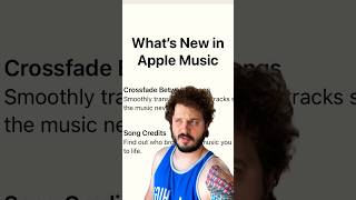 Audio crossfading is “new” now Really Apple iphone apple applemusic [upl. by Gnuhp656]