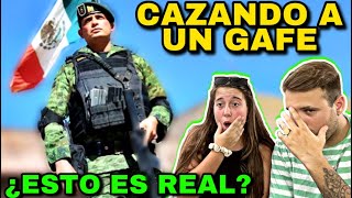 🇪🇸 REACCIÓN a CAZANDO A UN GAFE EN TIJUANA 🇲🇽 FUERZAS ARMADAS MEXICANAS 😱 nadie sabe esto [upl. by Ennaeus]