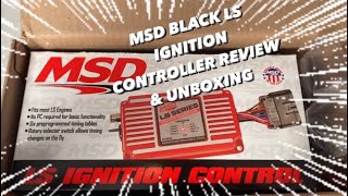 MSD ls ignition control box unboxing review [upl. by Augustus]