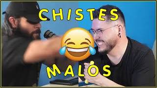 RIÉNDOSE  Chistes Malos  AngelGarmont vs Gerardo Kelpie  Episodio 19 [upl. by Asiralc]