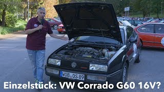 1989 VW Corrado G60 16V Probefahrt Fahrbericht Kaufberatung  creme21 2018 [upl. by Nosreg974]