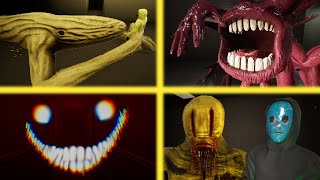 Escape The Backrooms  All Death Jumpscares【UPDATE 4】4K 60 FPS [upl. by Aronek]