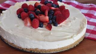 No Bake Ricotta Cheesecake [upl. by Fougere96]