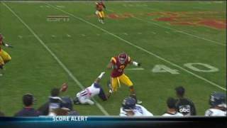 USC Taylor Mays Big Hits Arizona WR 2009 [upl. by Gish]