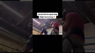 JARON BOOTS ENNIS SPARRING 🥊 [upl. by Akina]