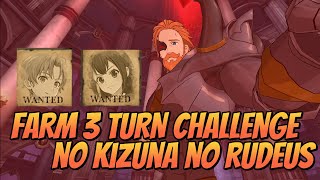 Final Boss Challenge Farming 3 turn NO RUDEUS NO KIZUNA   Seven Deadly Sins [upl. by Yzzik]