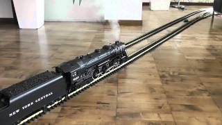 Indoor g scale Hudson with heavyweights in HD [upl. by Downing]