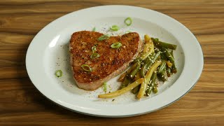 Tuna steak with Shichimi Togarashi [upl. by Etiragram]