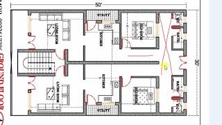 1500 SQ FT 2 BROTHERS HOUSE PLAN [upl. by Cirdek]