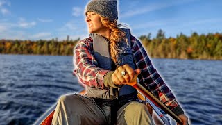 Canoeing into the WILDERNESS with a DOG [upl. by Ttenaj]