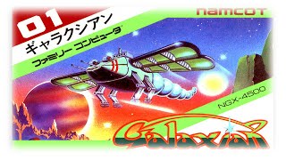 Galaxian  Namco  NES  1984 [upl. by Herwin]