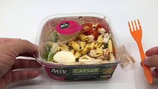 Mix Salade amp Penne CAESAR Poulet Rôti et Oeuf 250g [upl. by Eceinehs]