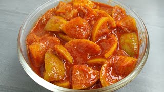 Lemon Pickle  South Indian lemon pickle recipe  Lemon Pickle Without Oil  Nimbu ka achar 4K [upl. by Bennet]