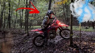 🌪️Post HURRICANE Mud Riding🌪️ AWESOME Muddy Dirtbiking HD 60fps [upl. by Llevram]