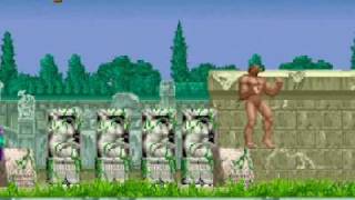 MegaDriver  Rise From Your Grave  Altered Beast Game Video [upl. by Liz]