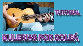 APRENDE esta FALSETA  ENTRADA por BULERIAS POR SOLEÁ  TUTORIAL DE Guitarra flamenca ⭐💯 [upl. by Austin983]