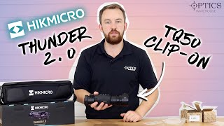 HIKMICRO Thunder 2 TQ50 Clip On Smart Thermal Weapon Scope [upl. by Leelahk]