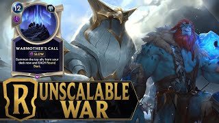 Unscalable War  Galio amp Trundle Warmother Deck  Legends of Runeterra Domination Gameplay [upl. by Sotos283]