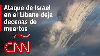 De norte a sur Israel ataca al Líbano dejando a cientos de heridos [upl. by Normy123]