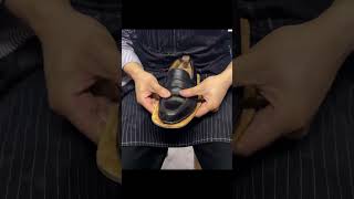 shoeshiner shoes leatherrepair repairshoes menshoes leather leatherworks fashion [upl. by Knipe279]