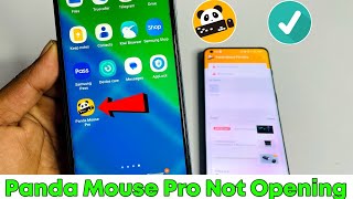 Panda Mouse pro not opening  Panda Mouse Pro not working how to solve this problem free Fire [upl. by Rebeh376]