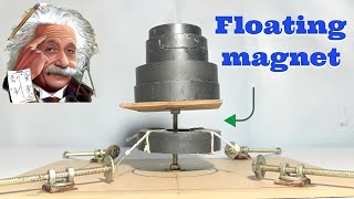 Magnet is Floating in Air Home made project MagnetWorld magnet youtube [upl. by Alyson177]