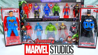 Avengers Toys Action Figures Unboxing Ironman Hulk Thor Spiderman Toys [upl. by Adriell]