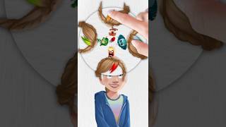 RILEY Hair Color  Inside out 2 pixar disney insideout2 animation shorts [upl. by Ainoet862]