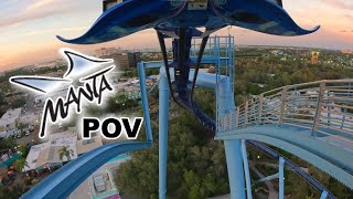 Manta at SeaWorld Orlando POV 4k 60fps [upl. by Eelyahs]