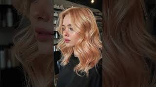 Strawberry Blonde Haircolor Ideas🍓 strawberryblonde hairtok fypシ゚viral beauty haircolor [upl. by Merrick302]