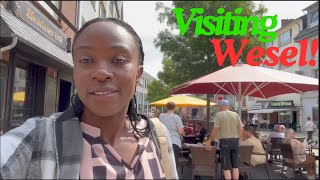 I AM VISITING A NEW KENYAN FRIEND IN WESEL  Exploring Other Cities in Germany [upl. by Airun615]