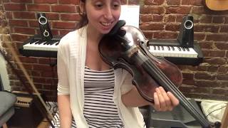 Learn Kashmir Violin Solo Part 1 of 4 [upl. by Leid]