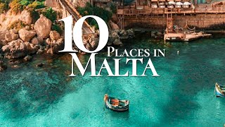 10 Most Beautiful Places to Visit in Malta 🇲🇹  Malta Travel Video [upl. by Stinson15]