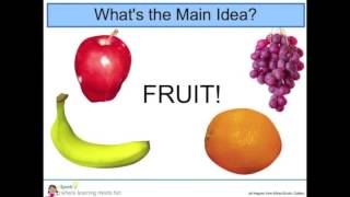 Intro to Main Idea and Key Details  Kindergarten Reading  eSpark Instructional Video [upl. by Caines332]