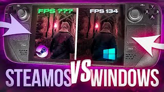 SteamOS vs Windows в играх на Steam Deck  что лучше [upl. by Naesad381]