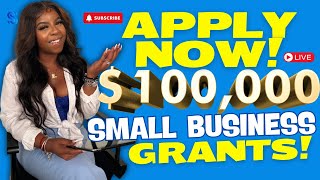 APPLY NOW 100000 GRANTS FOR SMALL BUSINESSES  January 2024 [upl. by Enitsirc295]