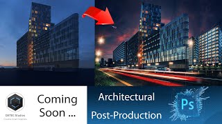 Architectural Post Production Zero to Advanced in Photoshop [upl. by Ahsercal]