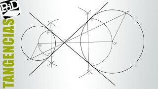 Circunferencia tangente a dos rectas que se cortan [upl. by Anreval238]