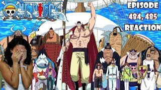 GOOD OL WHITEBEARDONE OF THE GREATS  ONE PIECE EPISODE 484485 REACTION [upl. by Berlauda]