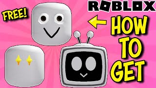 FREE DYNAMIC HEADS amp FACES How To Get TELLY THE TV STARY EYES REALISTIC EYES amp MORE on Roblox [upl. by Gonzales]