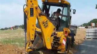 Backhoe Loader JCB 2CX Streetmaster Part3 [upl. by Nazar]