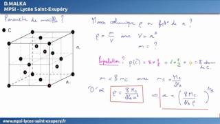 Cours cristaux 6  un exemple de cristal covalent  le diamant [upl. by Lindbom621]